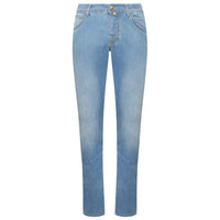 Jacob Cohen Blue Cotton Jeans & Pant