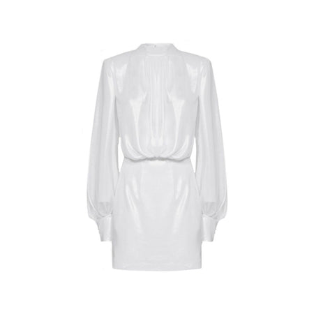 BLANCA VITA Abelia Laminated Mini Dress