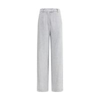 Brunello Cucinelli Gray Cotton Casual Pants