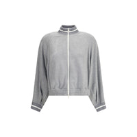 Brunello Cucinelli Gray Viscose Sweatshirt