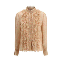 Kristina Ti Rouches silk Blouse