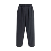 Giorgio Armani Virgin Wool Flannel Pants