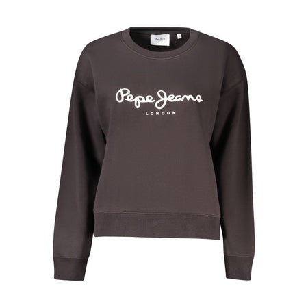 Pepe Jeans Black Cotton Women Sweater