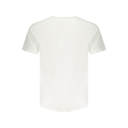 Calvin Klein White Cotton Men T-Shirt