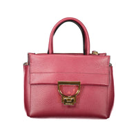 Coccinelle Purple Leather Women Handbag