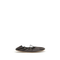 The Row Rounded Ballerinas