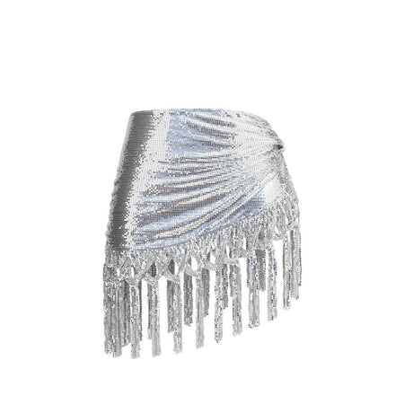 Rabanne Silver Belt