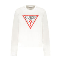 Guess Jeans White Cotton Women Sweater