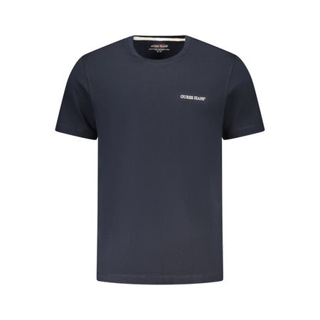 Guess Jeans Blue Cotton Men T-Shirt