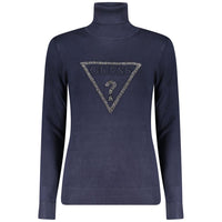 Guess Jeans Blue Viscose Women Sweater