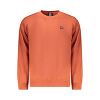 Norway 1963 Orange Cotton Men Sweater