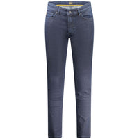 Hugo Boss Blue Cotton Men Jeans