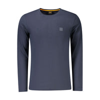 Hugo Boss Blue Cotton Men T-Shirt