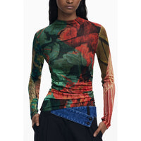 Desigual Green Viscose Women Sweater