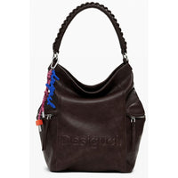 Desigual Brown Polyethylene Women Backpack