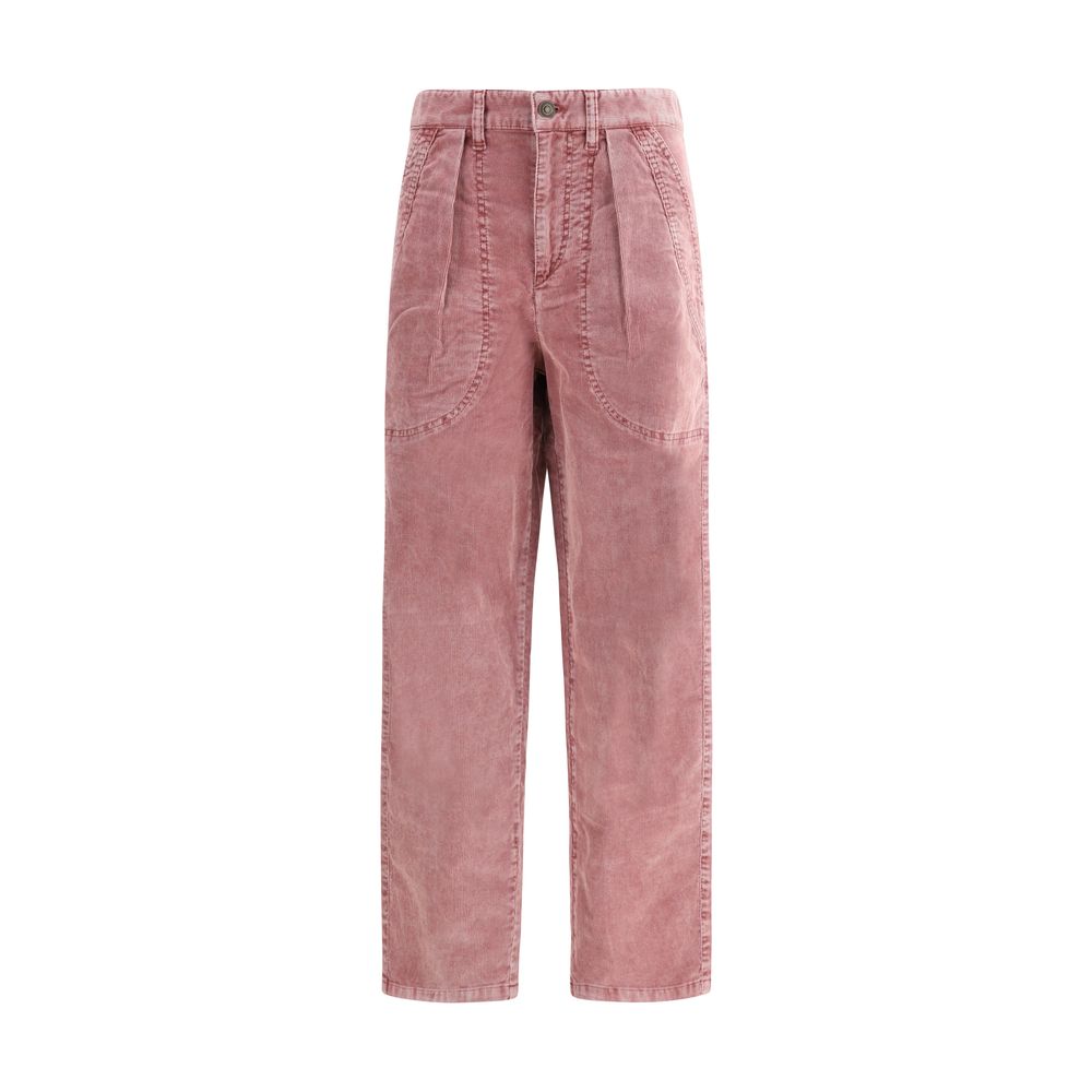 Marant Etoile Ribbed velvet Pants