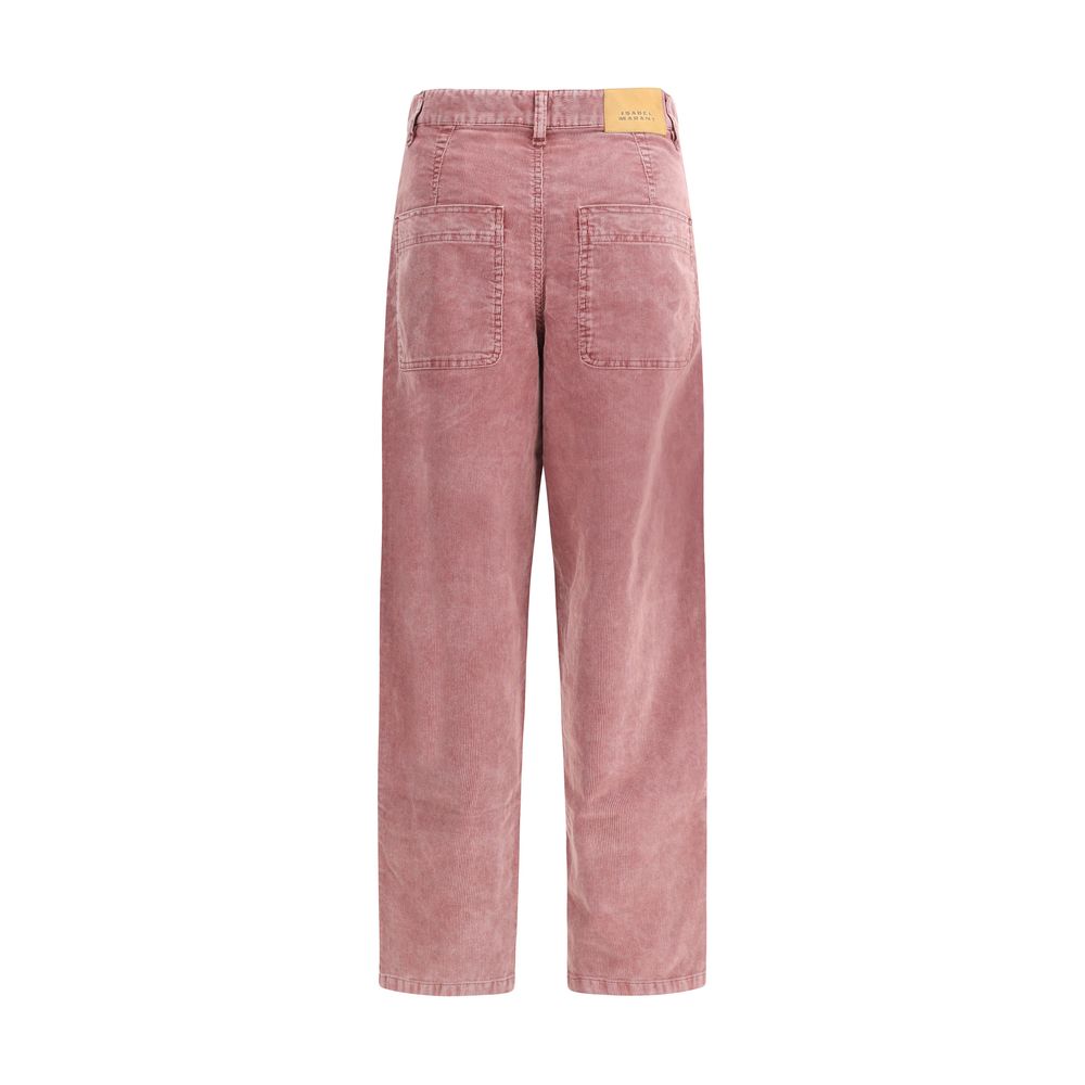 Marant Etoile Ribbed velvet Pants