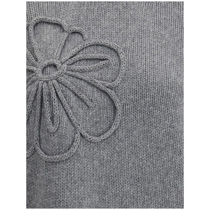 Bruno Manetti Embroidered flower Sweater