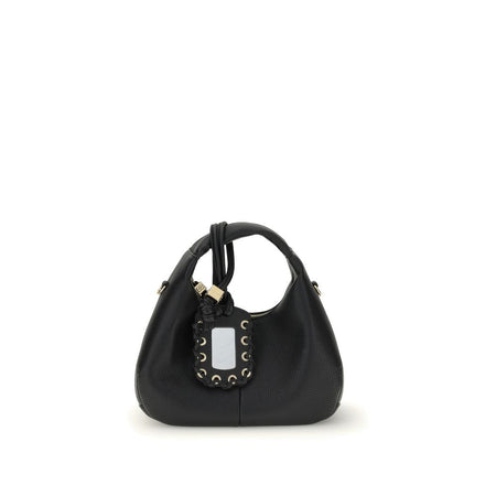 Ganni HOBO MINI GRAINED