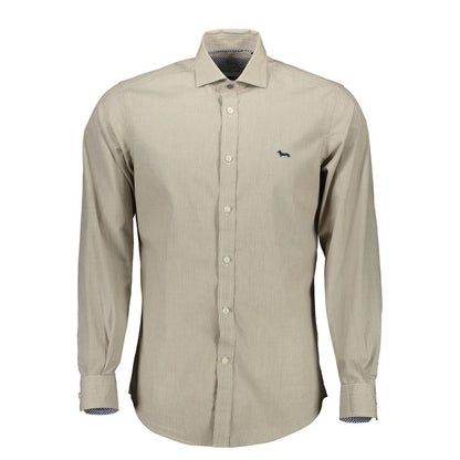 Harmont & Blaine Beige Cotton Shirt