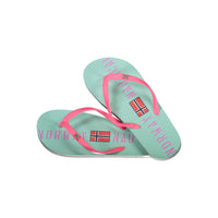 Norway 1963 Blue Plastic Sandal