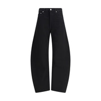 Agolde Black Recycled Cotton High-Waisted Jean