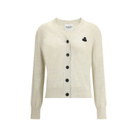 Marant Etoile White Cotton Cardigan