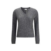Brunello Cucinelli Gray Mohair Sweatshirt