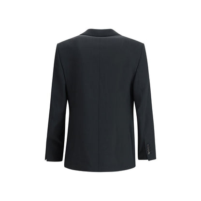 Ami Paris Gray Fleece Wool Clothing