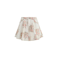 Ganni Multicolor Denim Skirt