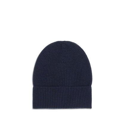 Moncler Blue Wool Beanie