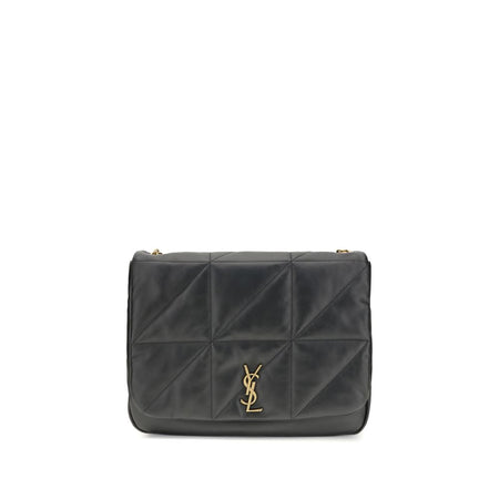Saint Laurent Black Lamb Ovis Aries Aries Shoulder Bag