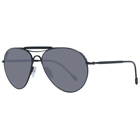 Ermenegildo Zegna Black Titanium Sunglasses