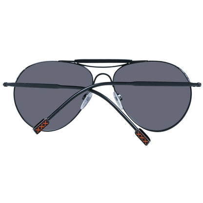 Ermenegildo Zegna Black Titanium Sunglasses