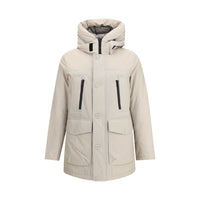 Woolrich Beige Cotton Parka