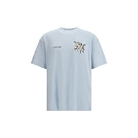 Represent Light Blue Cotton T-Shirt