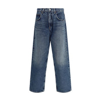 Agolde Blue Cotton Jeans Denim