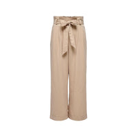 Only Beige Viscose Pant