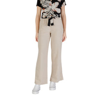 Only Beige Linen Pant