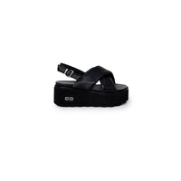 Cult Black Leather Sandal