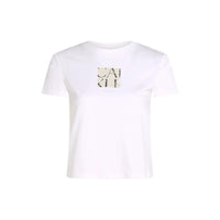Calvin Klein Jeans White Recycled Cotton T-Shirt by Calvin Klein Jeans