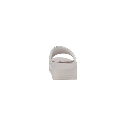 Alviero Martini Prima Classe White Polyethylene Slippers