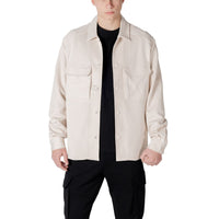 Antony Morato Cream Cotton Sweatshirt