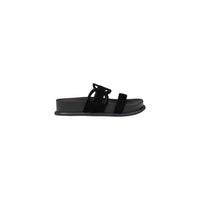 Liu Jo Black Leather Sandal