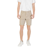 Replay Green Cotton Bermuda