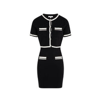 Morgan De Toi Black Viscose Short