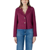 Street One Purple Viscose Parka