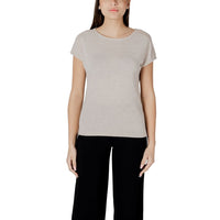 Street One Beige Polyester T-Shirt