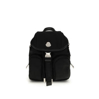 Moncler Black Calf Leather Bos Taurus Backpack