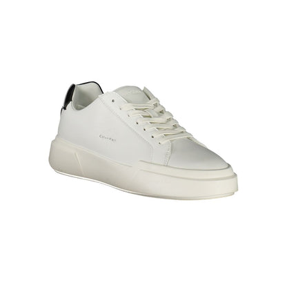 Calvin Klein White Leather Women Sneaker